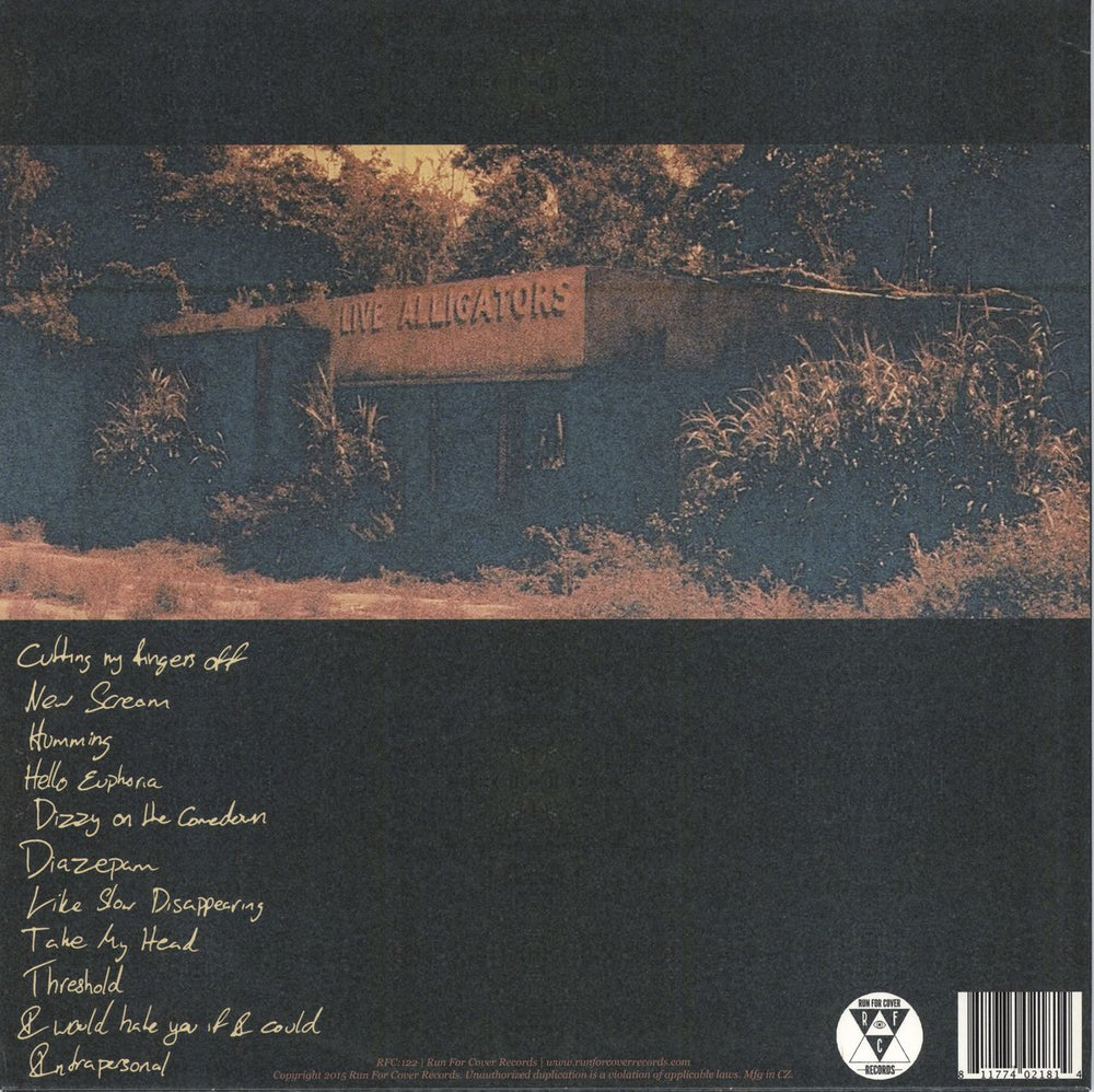 Turnover Peripheral Vision - 10th - Orange Vinyl Czech vinyl LP album (LP record) 811774021814