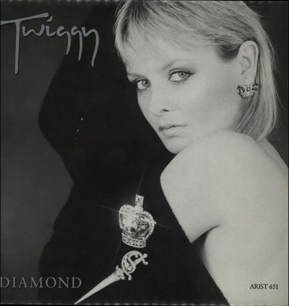 Twiggy Diamond UK 7" vinyl single (7 inch record / 45) ARIST651