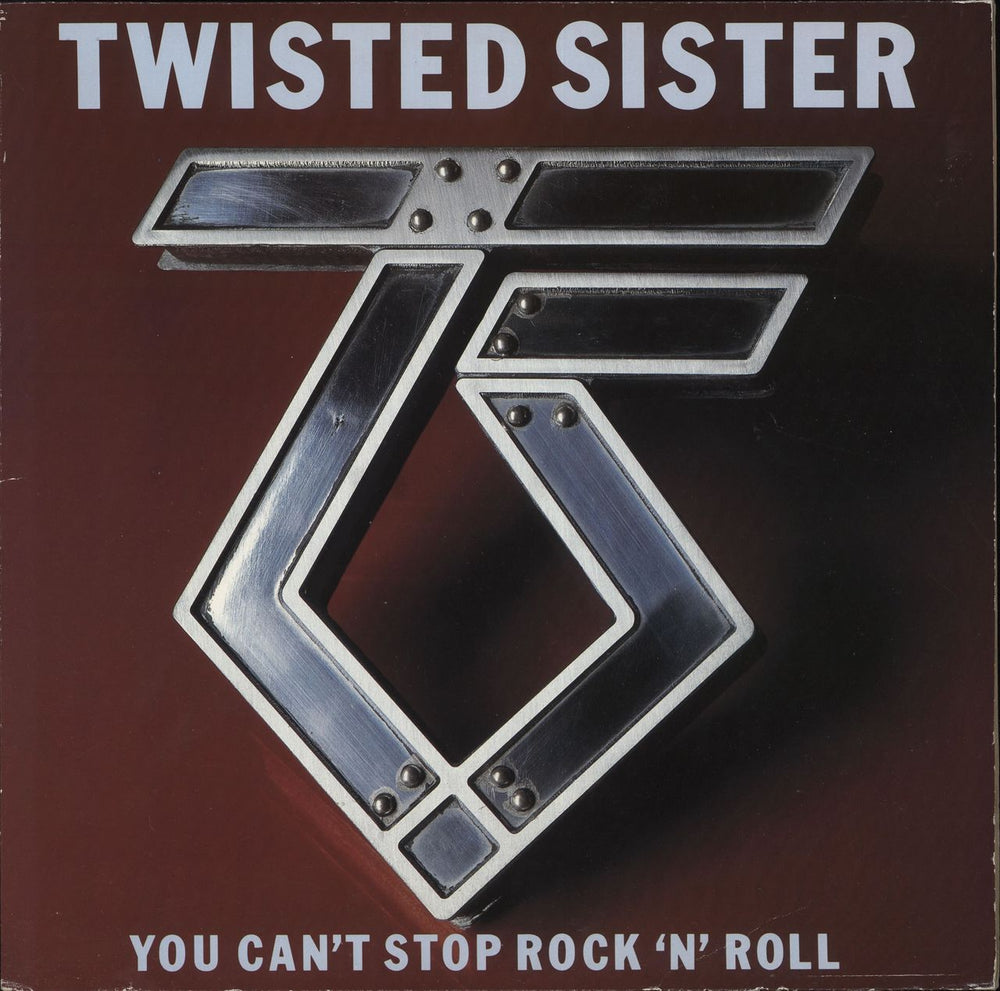 Twisted Sister You Can't Stop Rock 'N' Roll German vinyl LP album (LP record) 78-0074-1