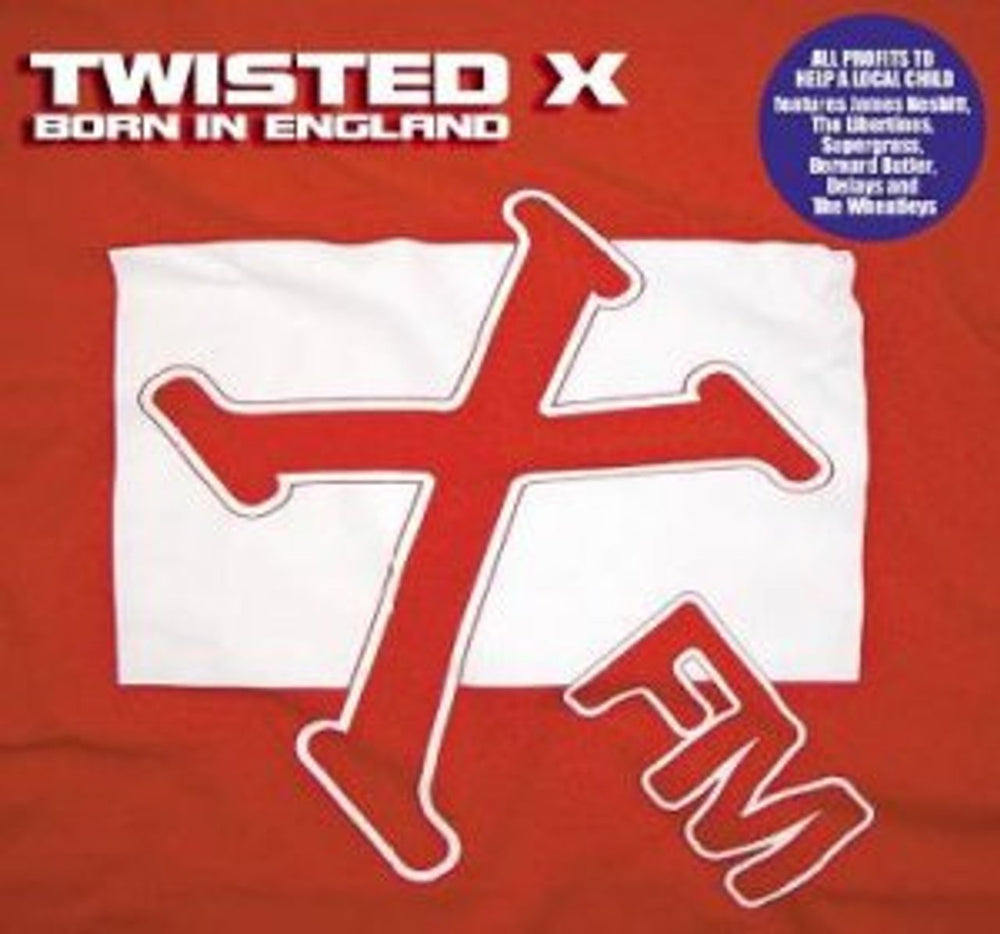 Twisted X Born In England UK CD single (CD5 / 5") 9867021