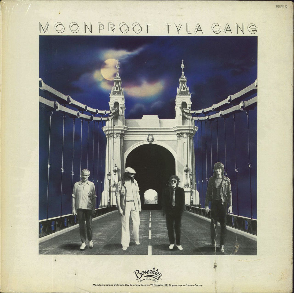 Tyla Gang Moonproof - Yellow Vinyl + shrink UK vinyl LP album (LP record)