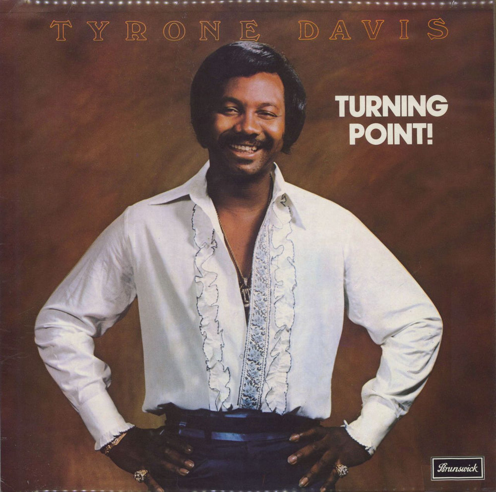 Tyrone Davis Turning Point UK vinyl LP album (LP record) BRLS3018