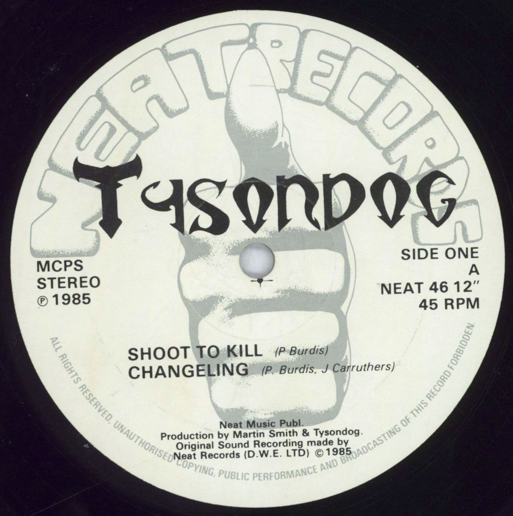 Tysondog Four Track E.P. UK 12" vinyl single (12 inch record / Maxi-single) UY012FO827931