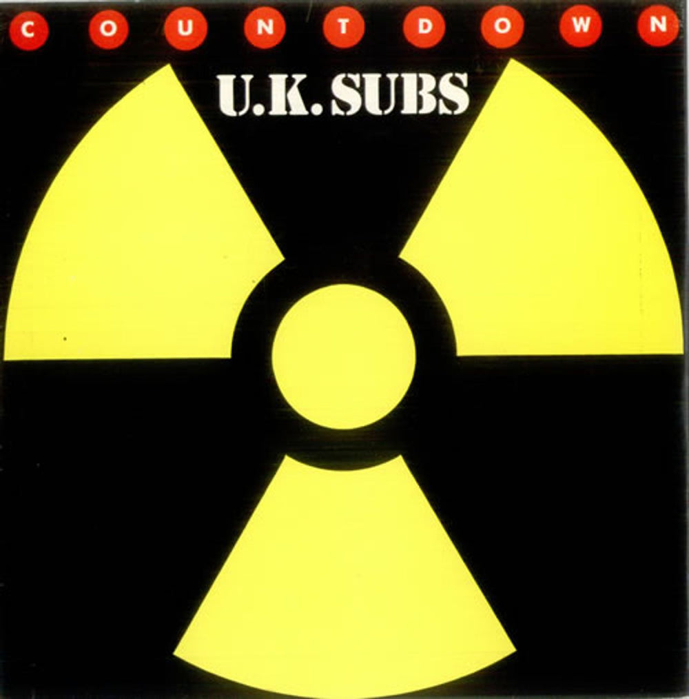 U.K. Subs Countdown UK 7" vinyl single (7 inch record / 45) NES304