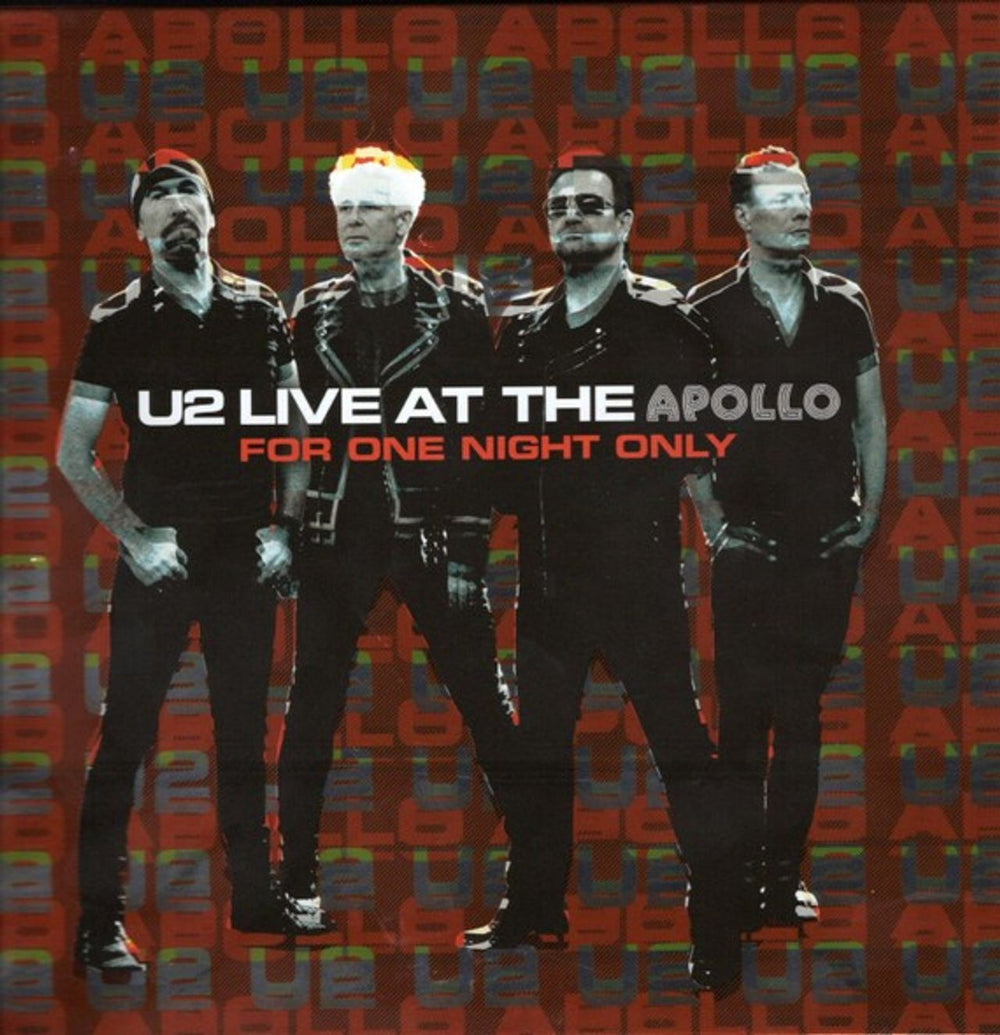 U2 Live At The Apollo For One Night Only - Sealed UK 2 CD album set (Double CD) U2COM16