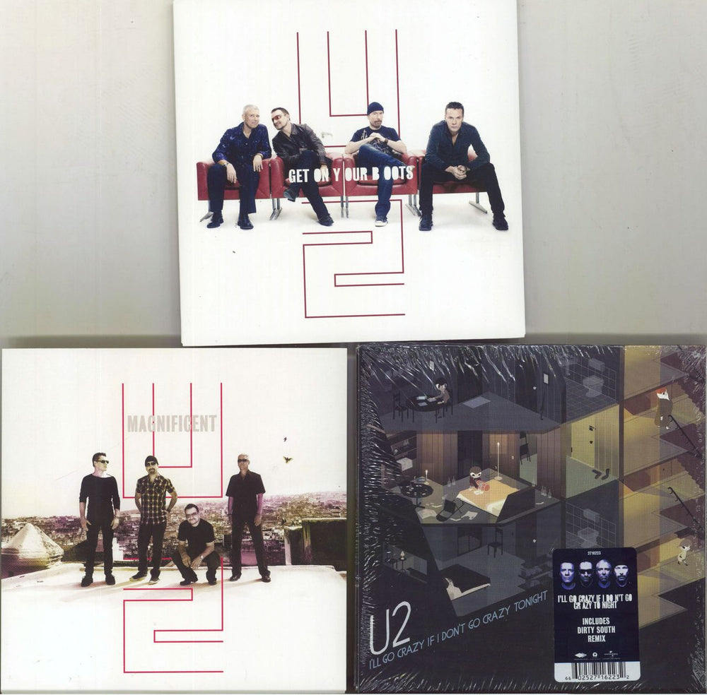 U2 No Line On The Horizon - Collector's Edition 7" Box Set - VG Box UK Promo box set U-2BXNO807158