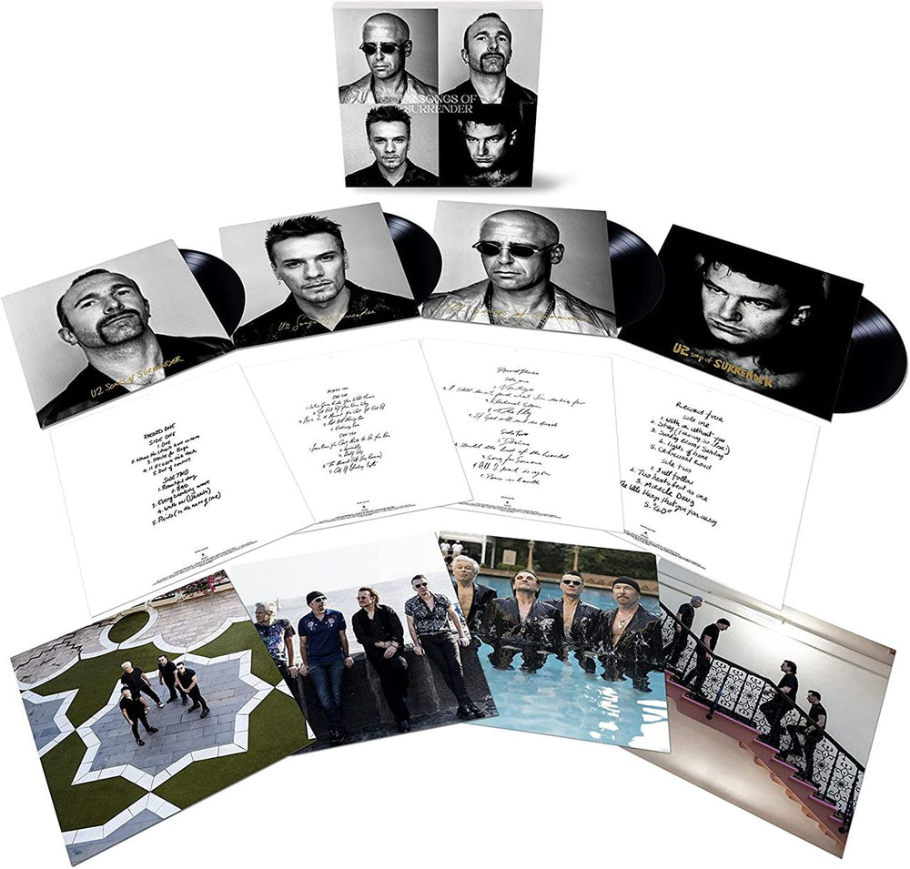 U2 Songs Of Surrender - Super Deluxe 4LP - Sealed UK Vinyl Box Set 4549558