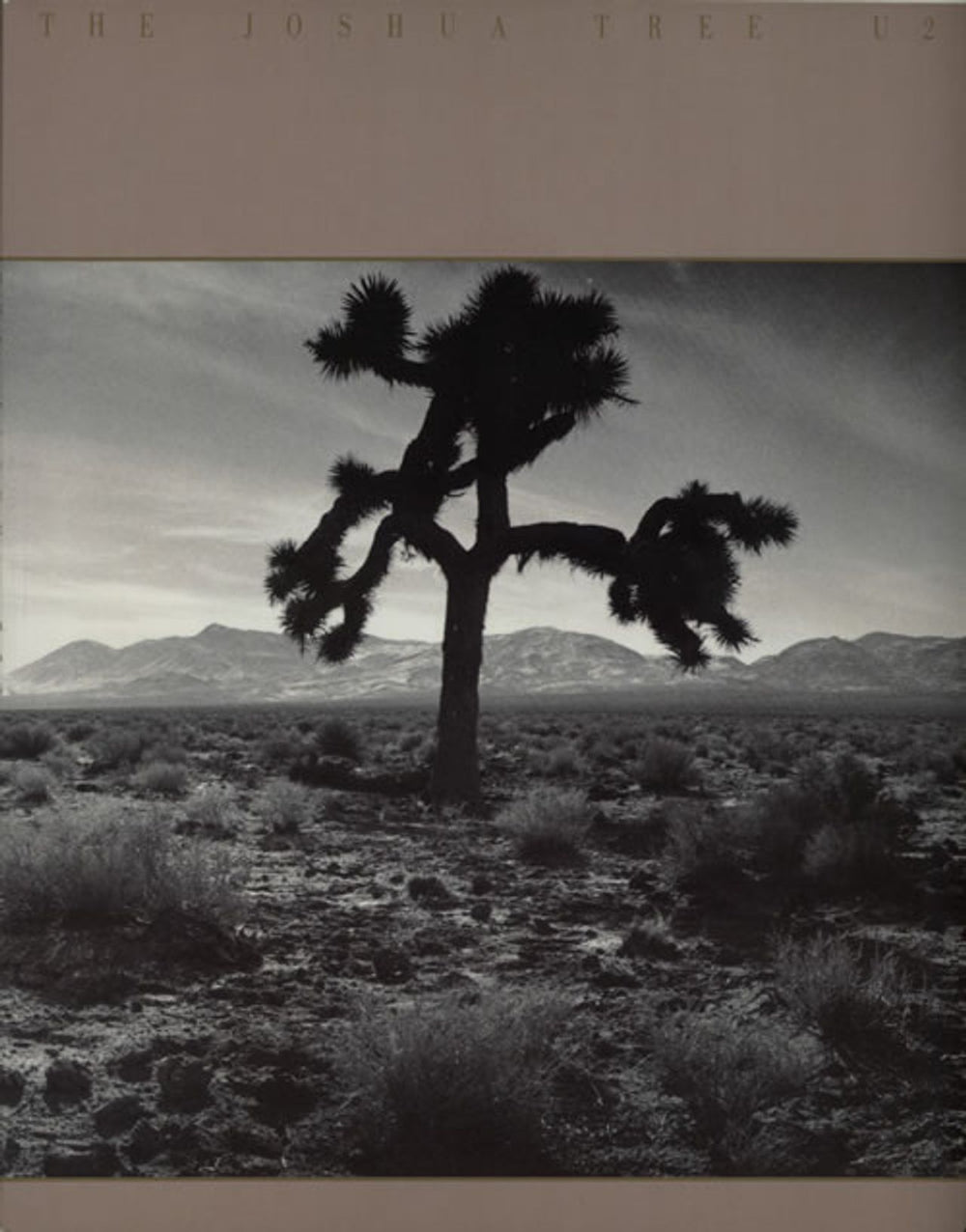 U2 The Joshua Tree + Envelope UK tour programme TOUR PROGRAMME