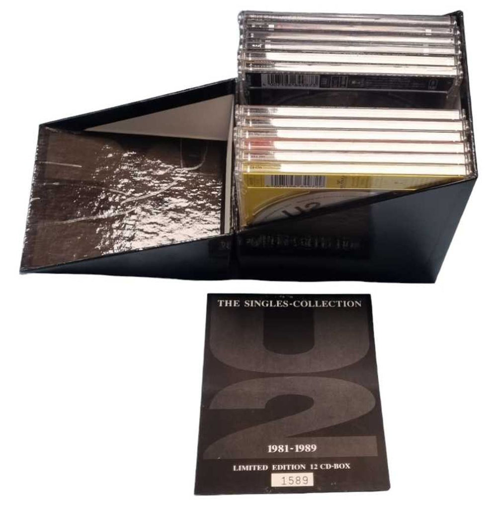 U2 The Singles Collection 1981-89 Austrian box set