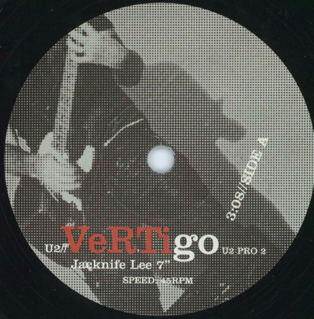 U2 Vertigo - Glossy Sleeve UK Promo 7" vinyl single (7 inch record / 45) U-207VE309017