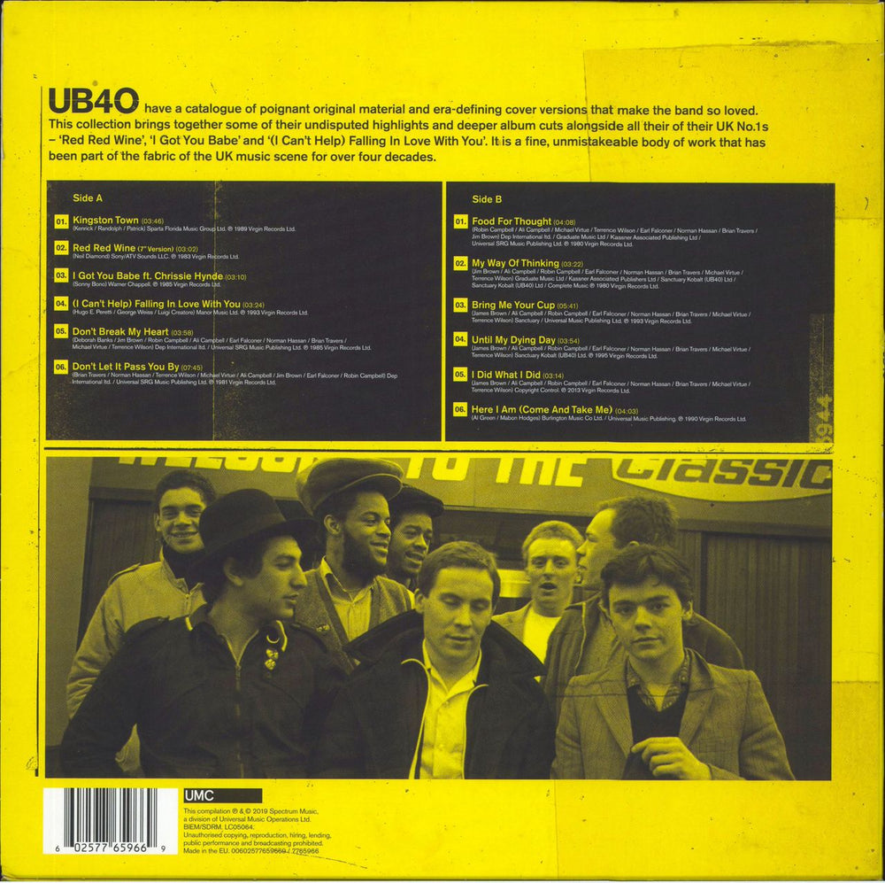 UB40 Red Red Wine (The Collection) UK vinyl LP album (LP record) 602577659669