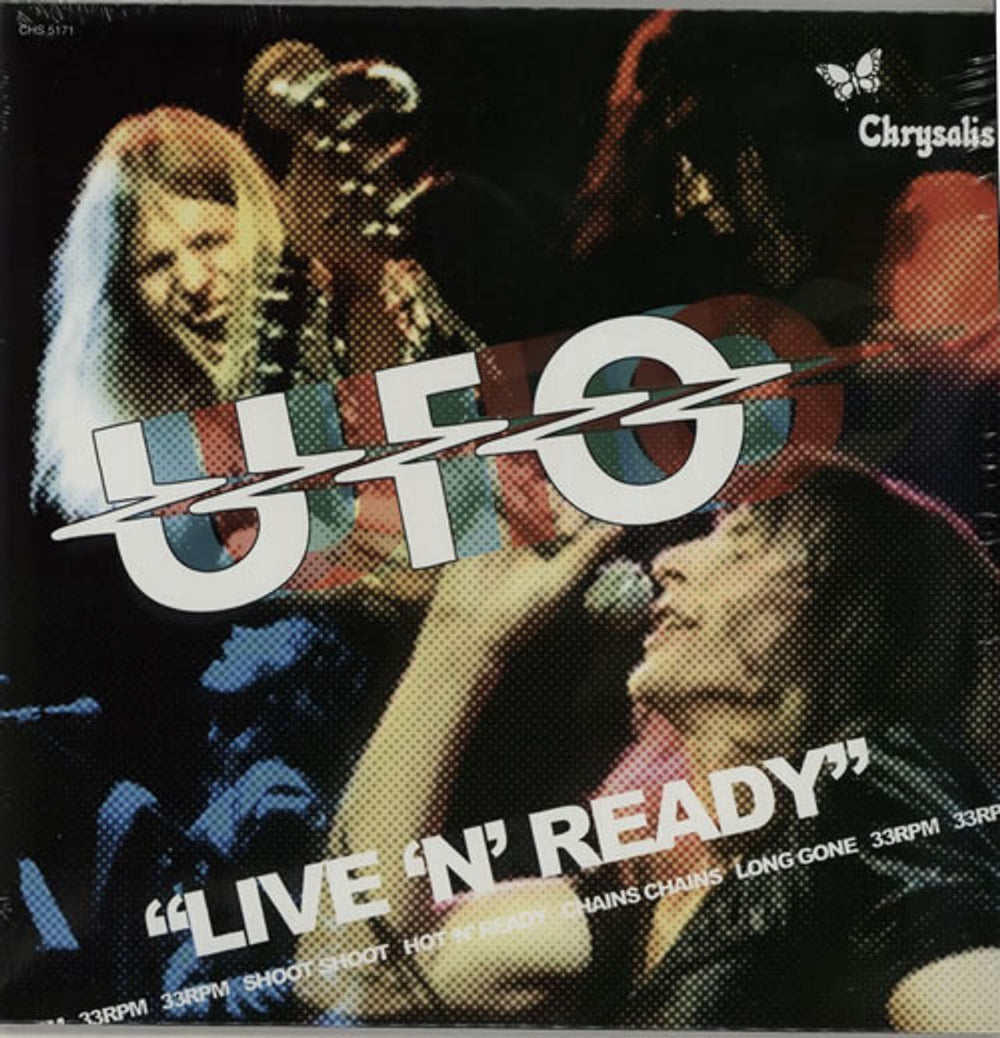 UFO Live 'N' Ready - RSD13 - Clear Vinyl - Sealed UK 7" vinyl single (7 inch record / 45) CHS5171