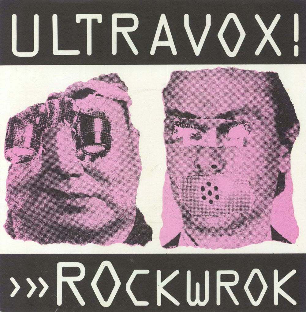 Ultravox Rockwrok - P/S UK 7" vinyl single (7 inch record / 45) WIP6404