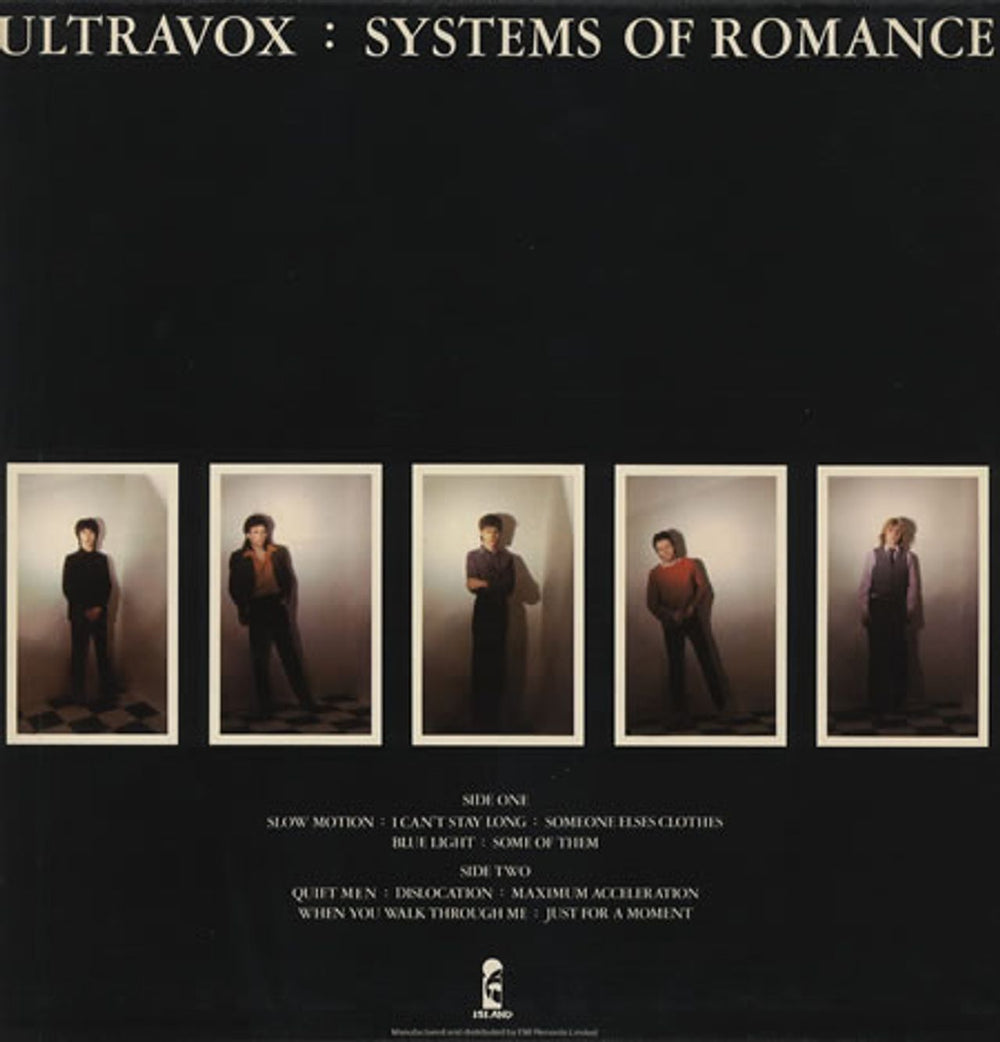 Ultravox Systems Of Romance - 1st UK vinyl LP album (LP record) VOXLPSY97747