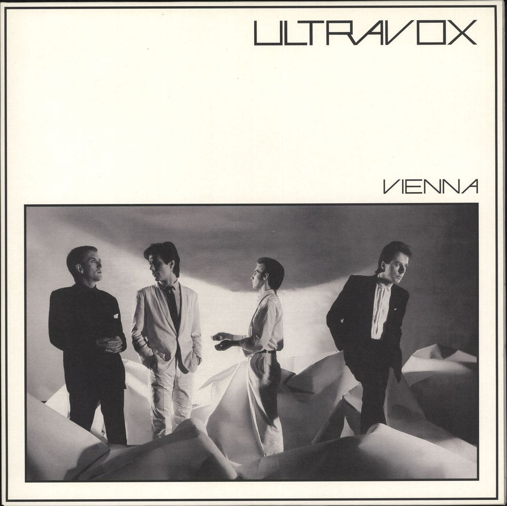 Ultravox Vienna - 180gram White Vinyl UK vinyl LP album (LP record) VIN180LP080