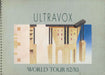 Ultravox World Tour 82/83 UK tour programme TOUR PROGRAMME