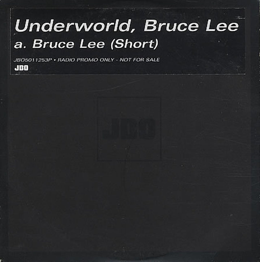 Underworld Bruce Lee - Short UK Promo CD single (CD5 / 5") JBO5011253P