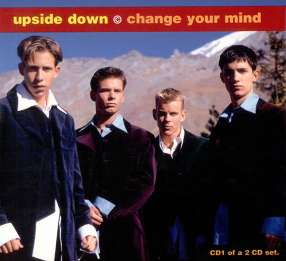 Upside Down Change Your Mind UK CD single (CD5 / 5") CDWORLD1A