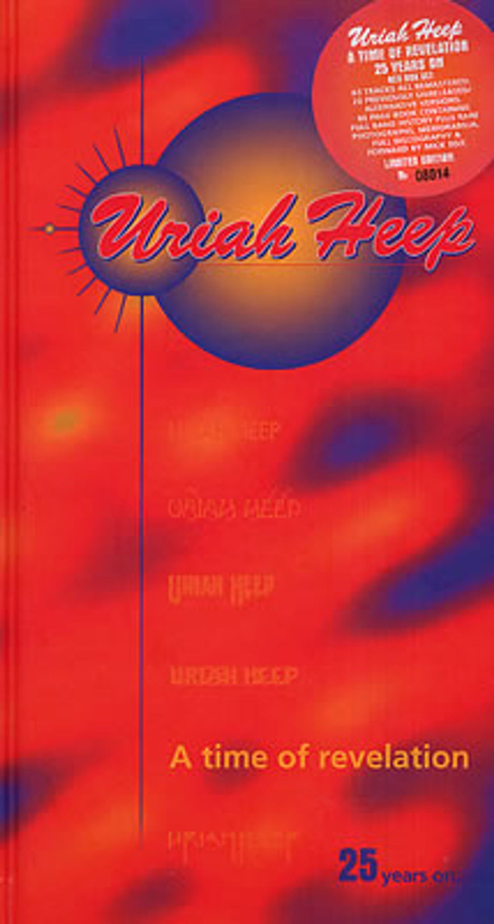 Uriah Heep A Time Of Revelation UK CD Album Box Set ESFCD298