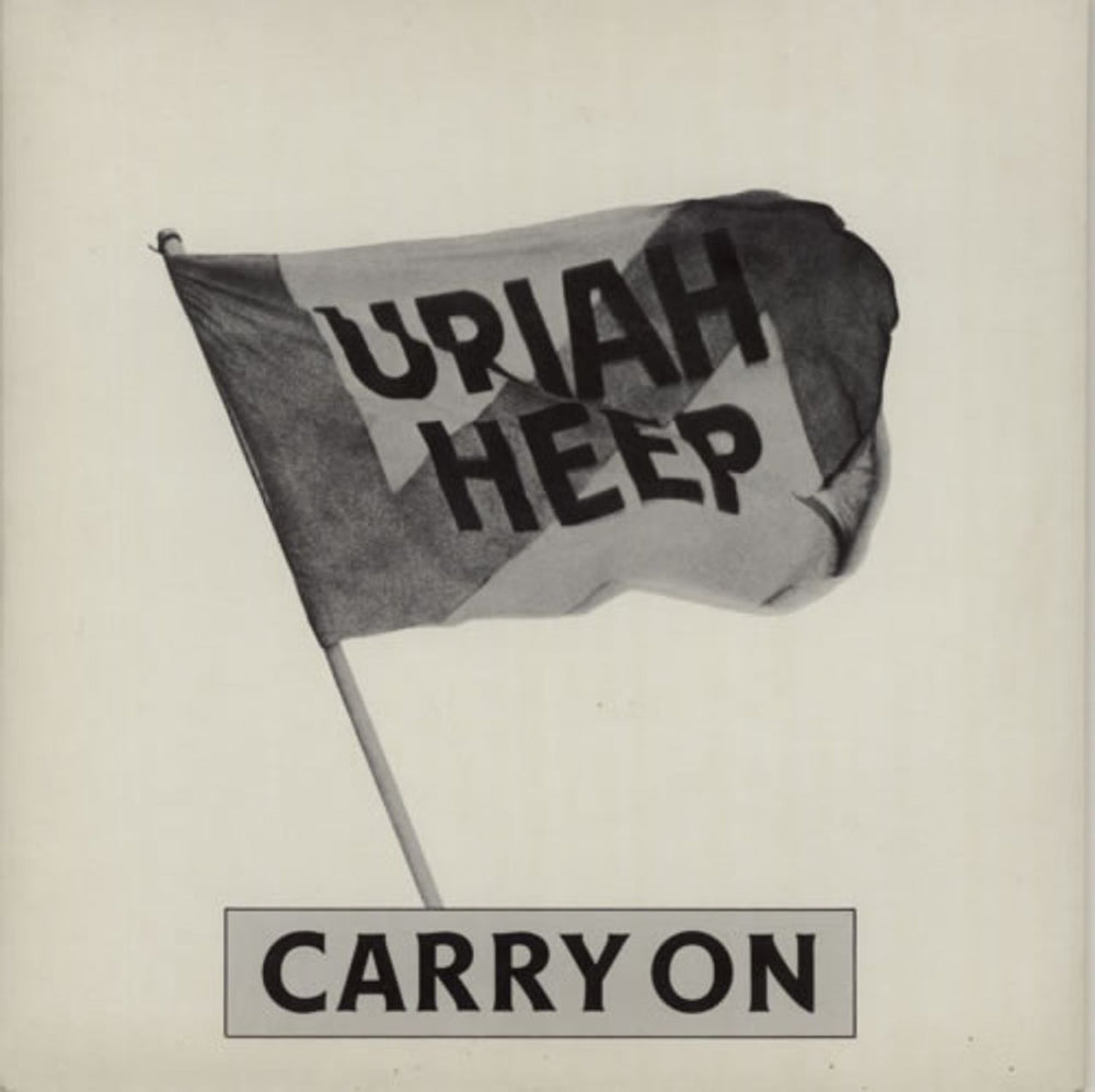 Uriah Heep Carry On UK 7" vinyl single (7 inch record / 45) BRO88