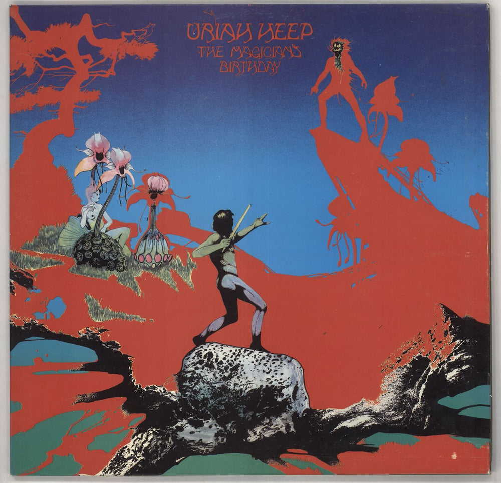 Uriah Heep The Magician's Birthday - 2nd + Inner UK vinyl LP album (LP record) ILPS9213