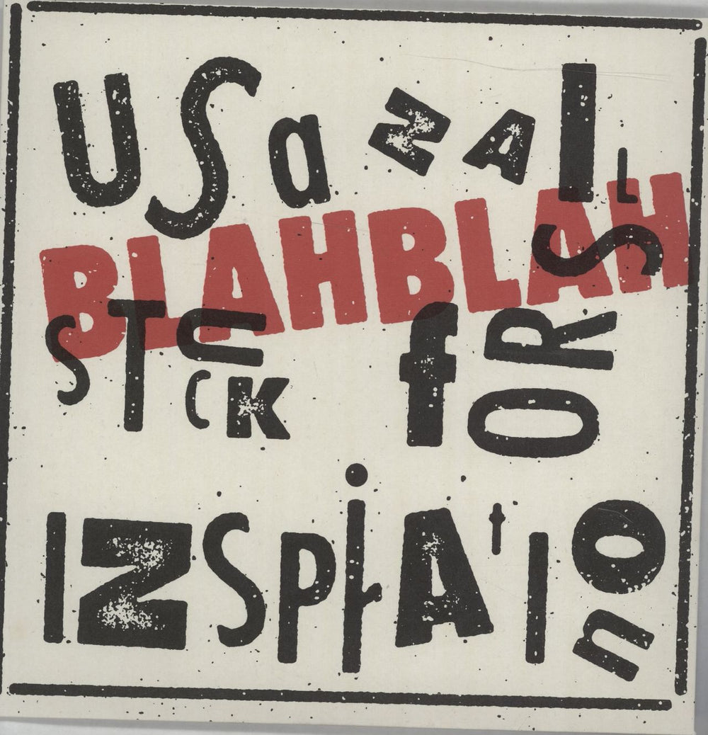 USA Nails Stuck For Inspiration - White Vinyl UK 7" vinyl single (7 inch record / 45) PURE336S