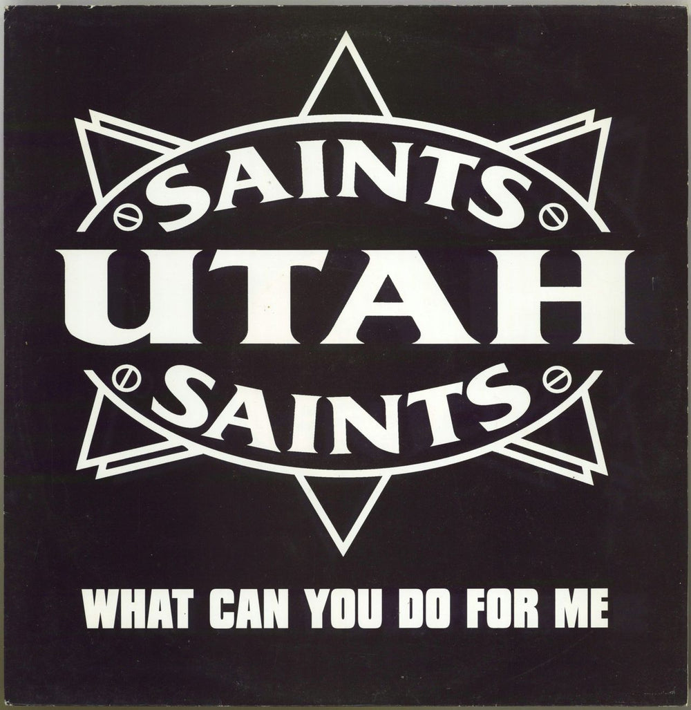 Utah Saints What Can You Do For Me UK 12" vinyl single (12 inch record / Maxi-single) FX164