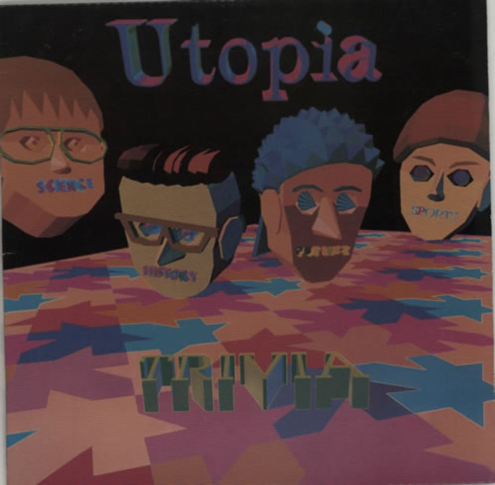 Utopia (US) Trivia US vinyl LP album (LP record) PB6053
