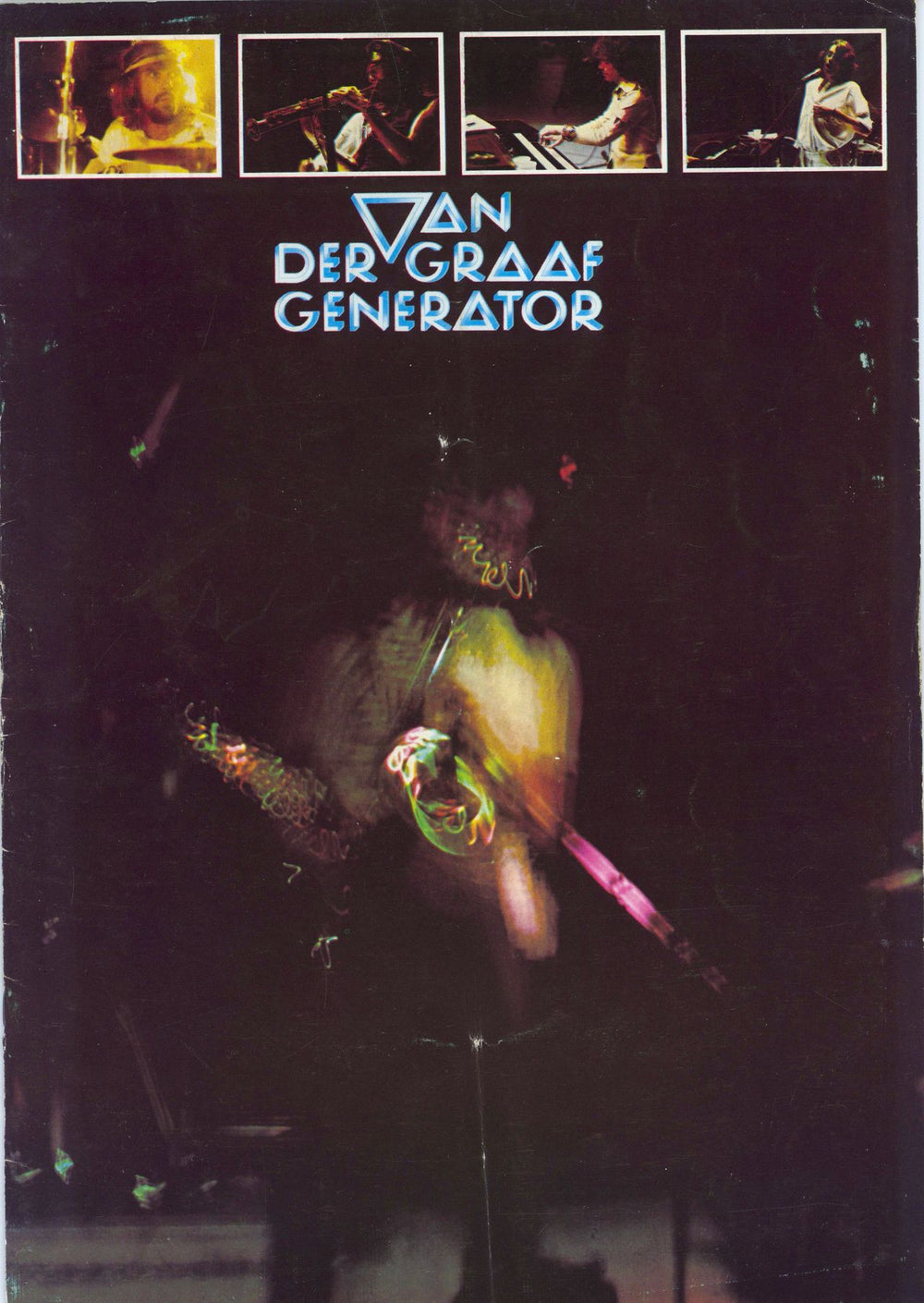 Van Der Graaf Generator 1976 Tour Programme - EX UK tour programme TOUR PROGRAMME
