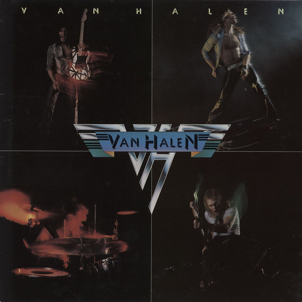 Van Halen Van Halen - Cream Label - Barcode - Inner German vinyl LP album (LP record) WB56470