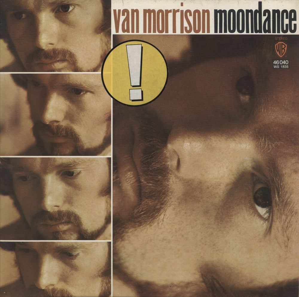 Van Morrison Moondance - Barcoded Sleeve German vinyl LP album (LP record) 46040