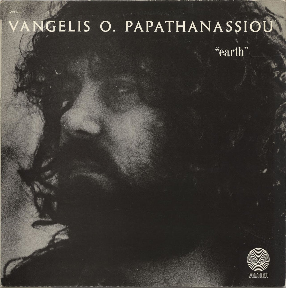 Vangelis Earth - EX French vinyl LP album (LP record) 6499693