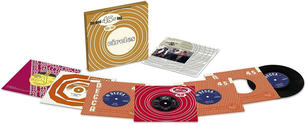 Various-60s & 70s Circles: The Mod 45s Box 1965-1967 - Sealed UK 7" single box set 600753405338