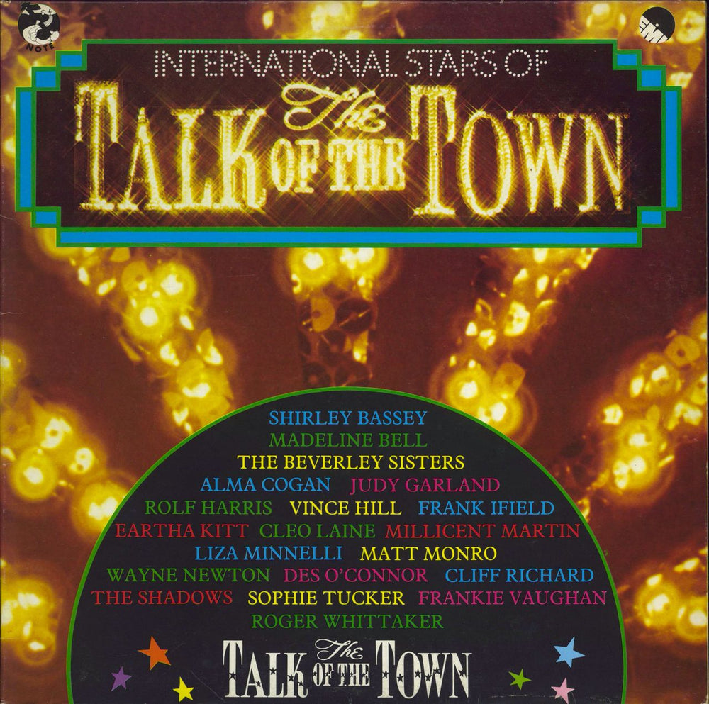 Various-60s & 70s International Stars Of The Talk Of The Town UK vinyl LP album (LP record) NTSA501