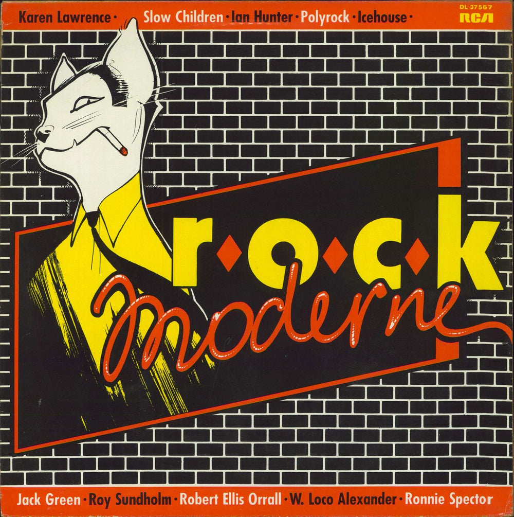 Various-60s & 70s Le Rock Moderne French vinyl LP album (LP record) DL37567