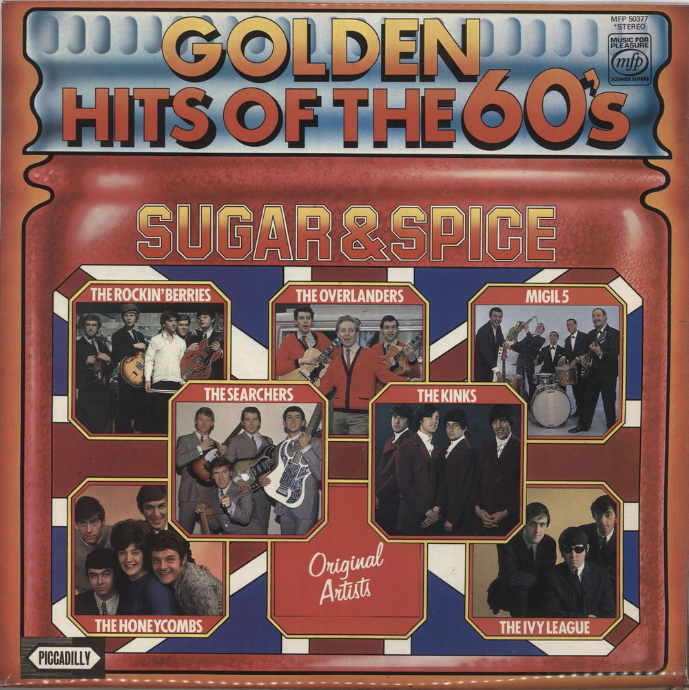 Various-60s & 70s Sugar & Spice UK vinyl LP album (LP record) MFP50377