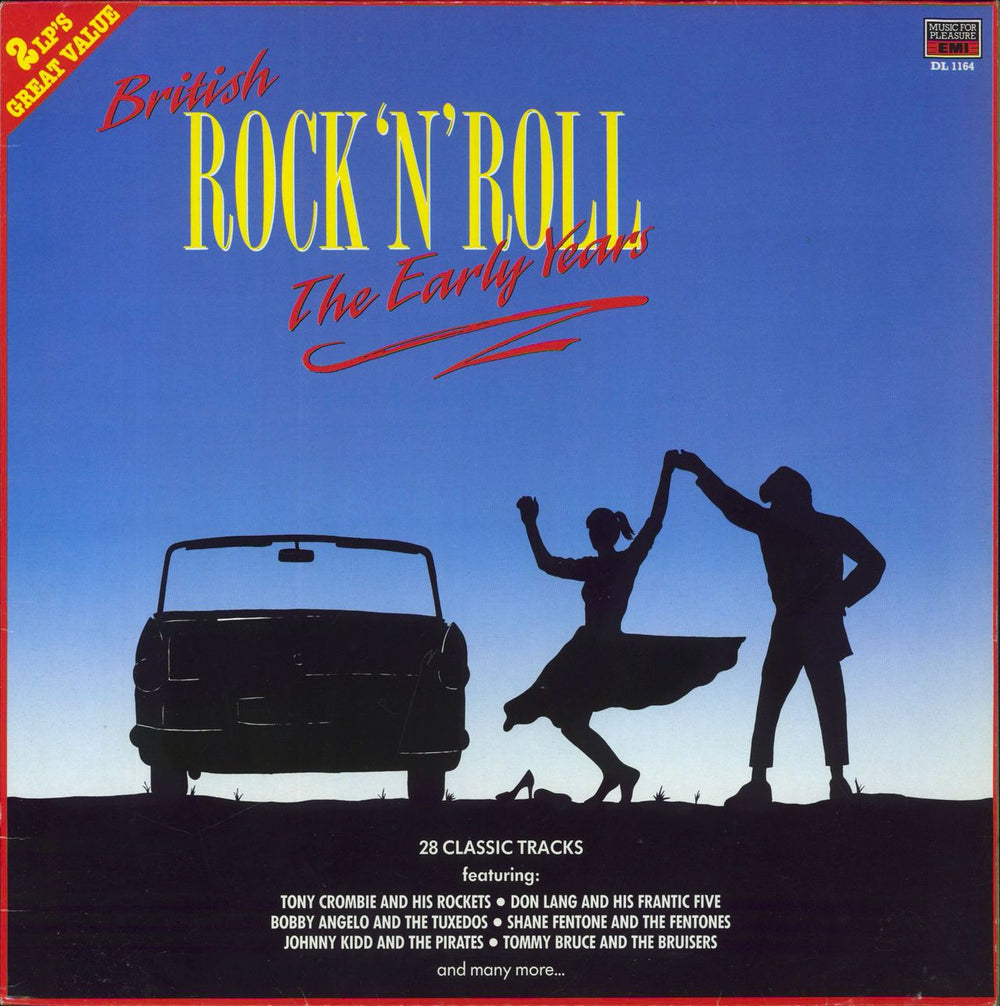 Various Artists British Rock'n'Roll-The Early Years UK vinyl LP album (LP record) DL1164