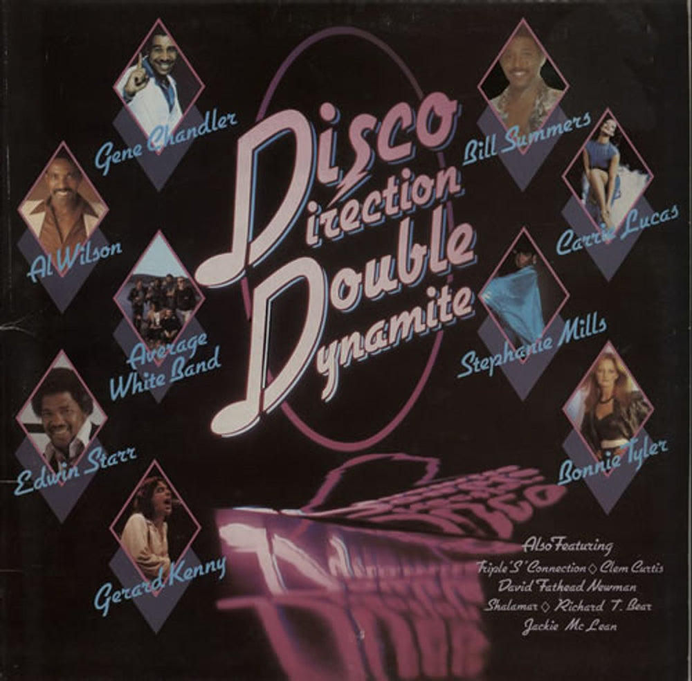 Various Artists Disco Direction Double Dynamite UK vinyl LP album (LP record) PL43059