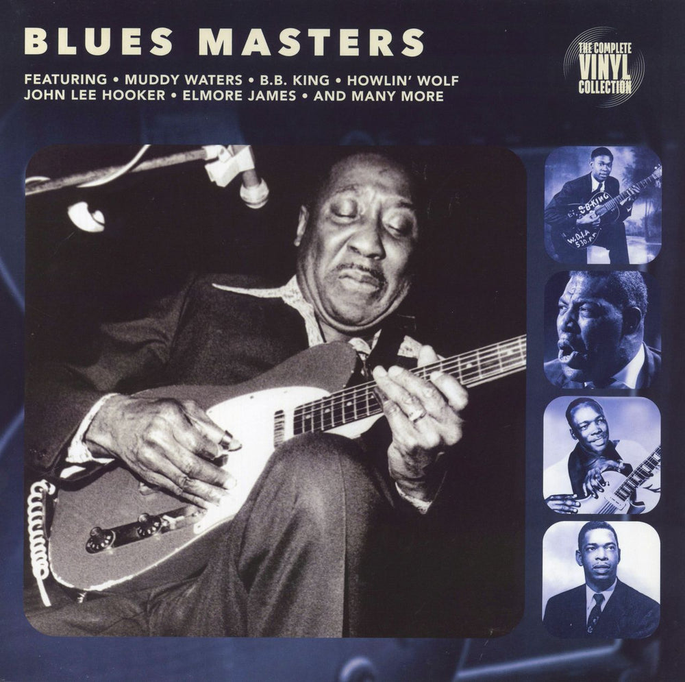 Various-Blues & Gospel Blues Masters UK vinyl LP album (LP record) 02000-LP8