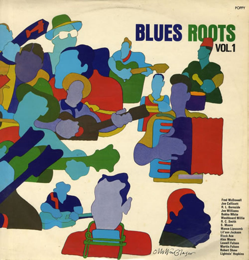 Various-Blues & Gospel Blues Roots Volume 1 UK vinyl LP album (LP record) PYM11.001