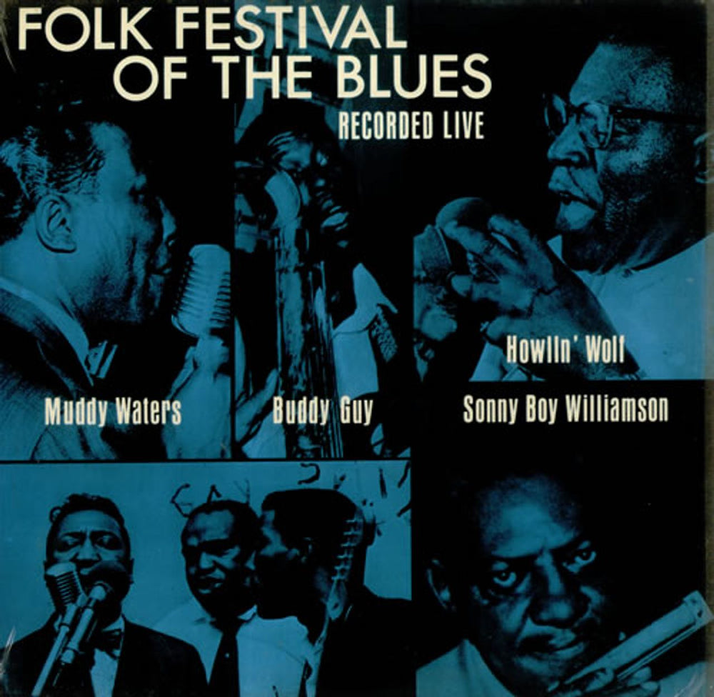 Various-Blues & Gospel Folk Festival Of The Blues - VG UK vinyl LP album (LP record) NPL28033