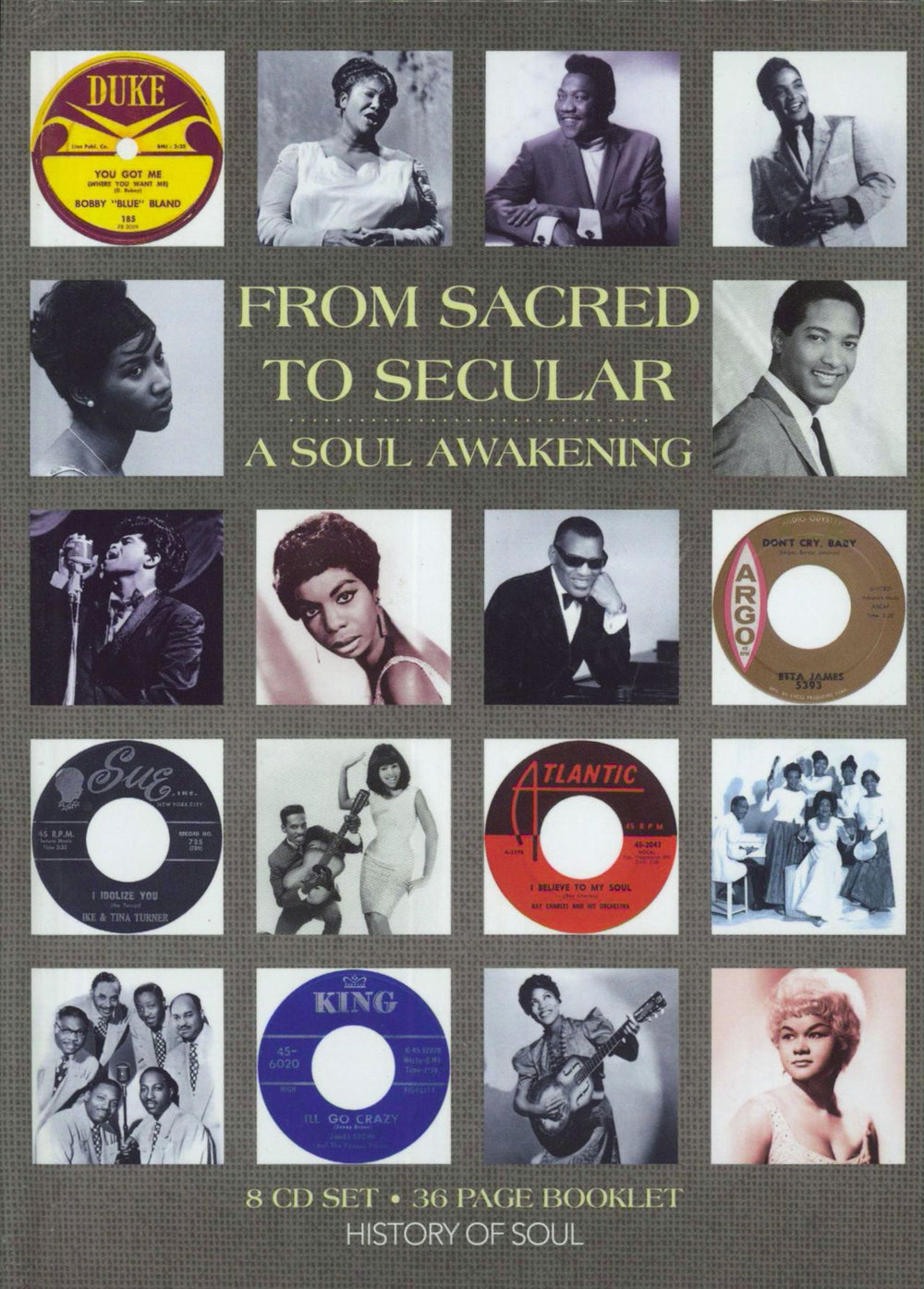 Various-Blues & Gospel From Sacred To Secular: A Soul Awakening US CD Album Box Set SOUL021