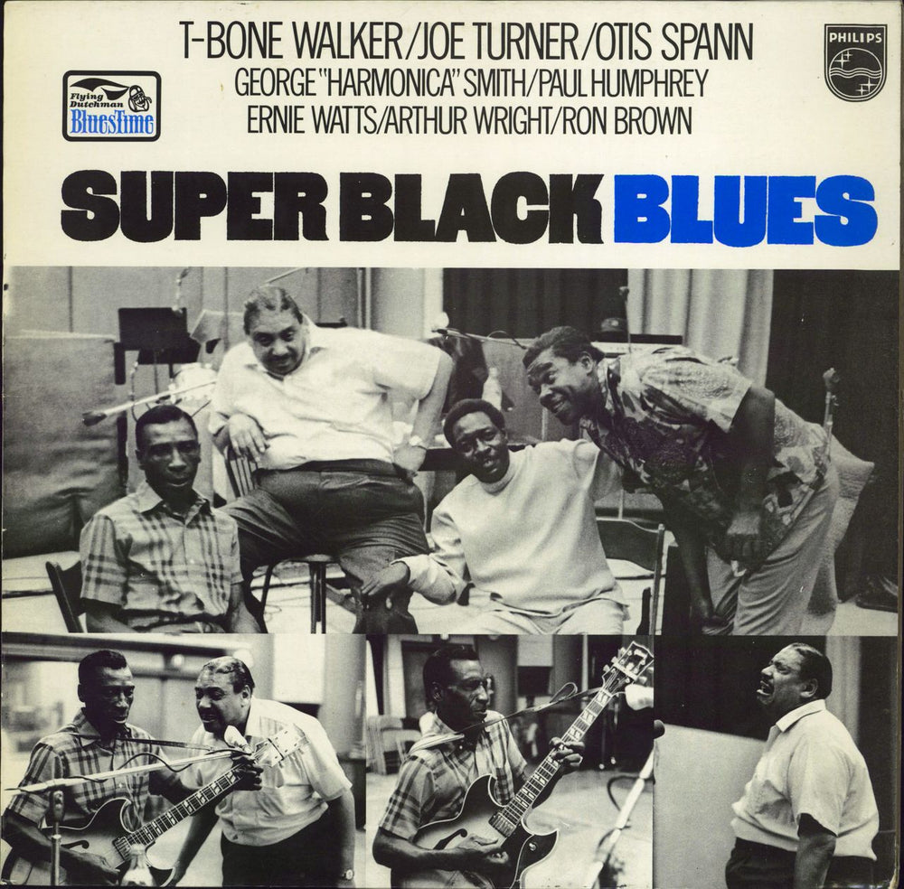 Various-Blues & Gospel Super Black Blues UK vinyl LP album (LP record) 6369416