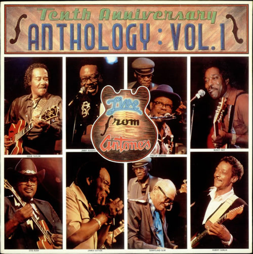 Various-Blues & Gospel Tenth Anniversary Anthology: Vol. 1 - Live From Antone's UK vinyl LP album (LP record) ANT0004