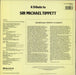 Various-Classical & Orchestral A Tribute To Sir Michael Tippett UK 2-LP vinyl record set (Double LP Album)