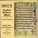Various-Classical & Orchestral Miri It Is: English Medieval Music From The 13th And 14th Centuries UK vinyl LP album (LP record) PLR043