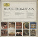 Various-Classical & Orchestral Music From Spain UK vinyl LP album (LP record)