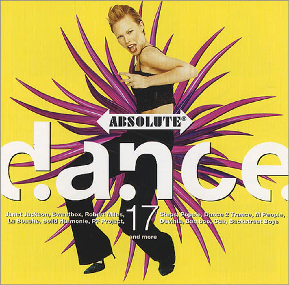 Various-Dance Absolute Dance 17 Swedish CD album (CDLP) EVACD5038