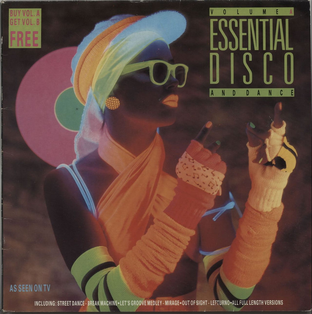 Various-Dance Essential Disco And Dance UK 2-LP vinyl record set (Double LP Album) NML1010