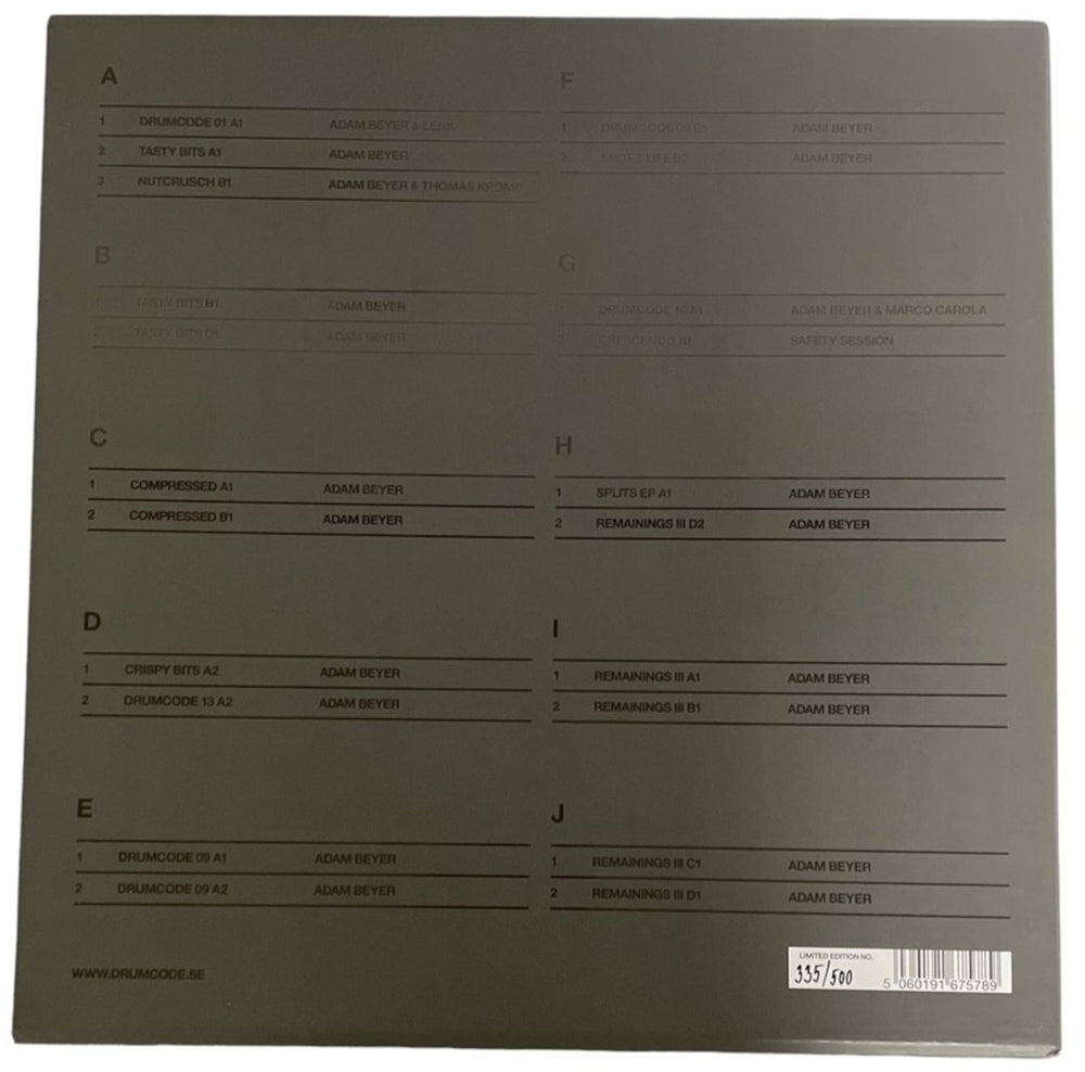 Various-Dance Selected Drumcode Works 96-00 - RSD 2016 Swedish Vinyl Box Set 5060191675789